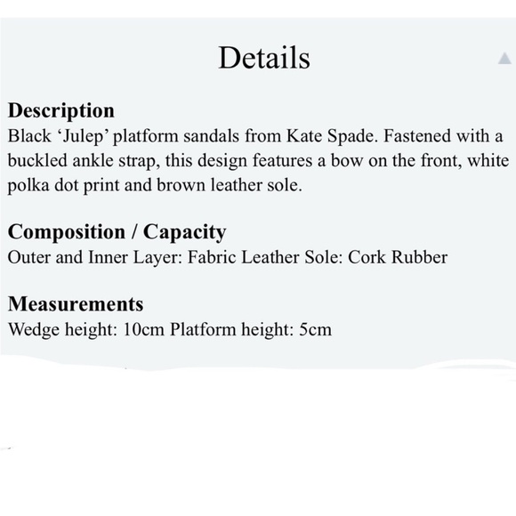 EUC Kate Spade Julep Platform Sandals Black
White Dot Size 10 - Picture 12 of 12